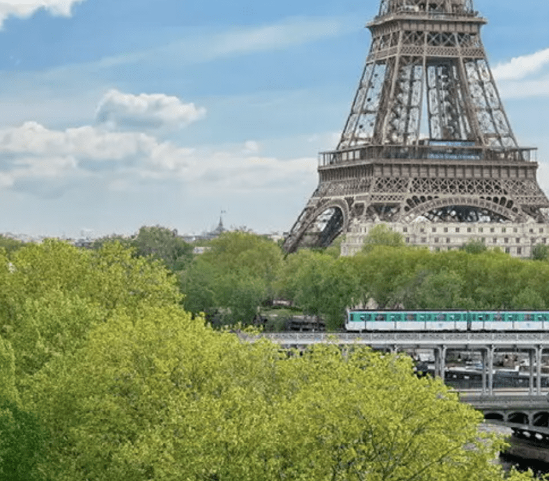Appartement vue Tour Eiffel Paris